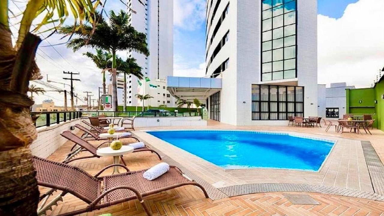 Natal Plaza 1608 Praia - Nbi - Praia Ponta Negra - Vista X Mar Apartment Ngoại thất bức ảnh